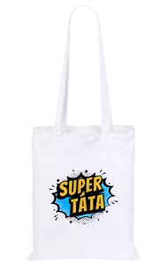 Látková taška Supertáta - bublina