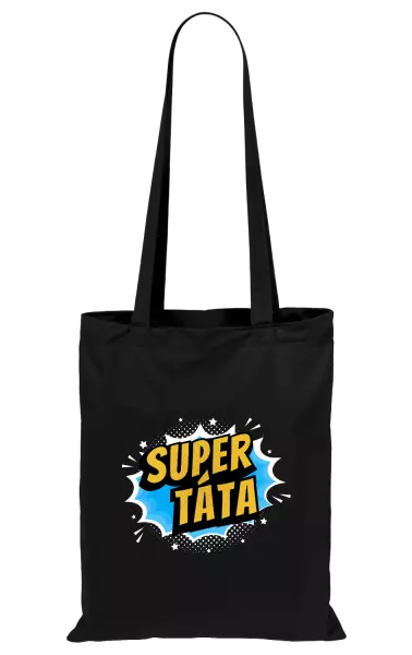 Látková taška Supertáta - bublina