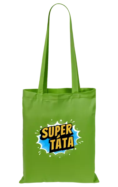 Látková taška Supertáta - bublina