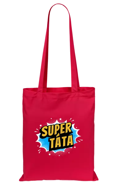 Látková taška Supertáta - bublina