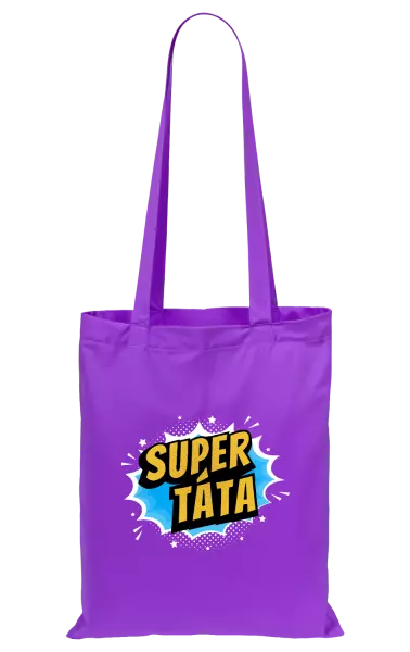 Látková taška Supertáta - bublina