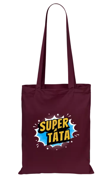 Látková taška Supertáta - bublina