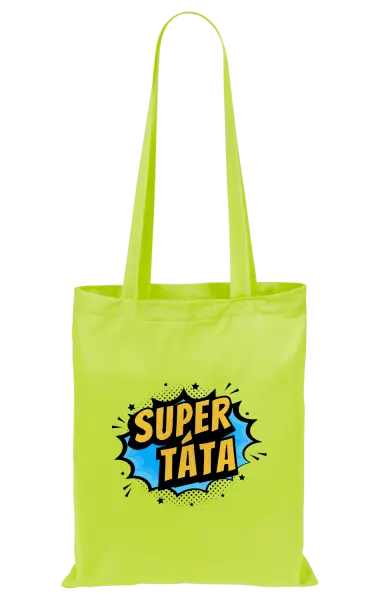 Látková taška Supertáta - bublina