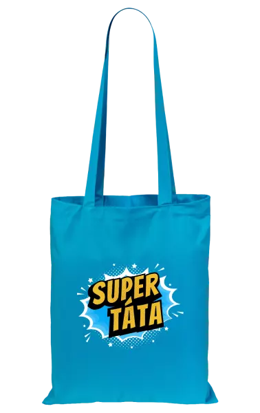 Látková taška Supertáta - bublina