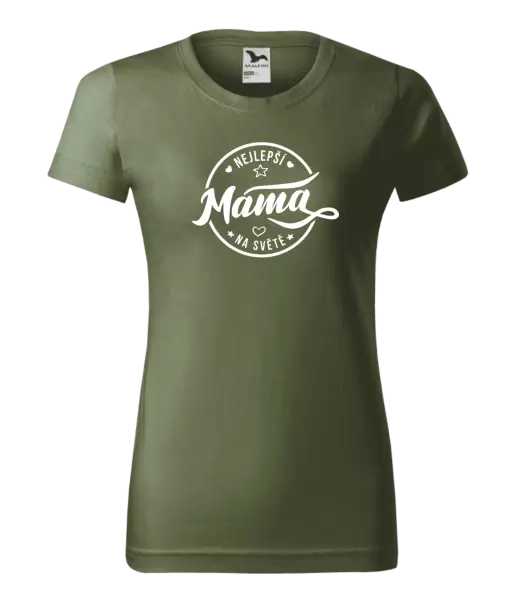 Dámské tričko Nejlepší máma na světě
