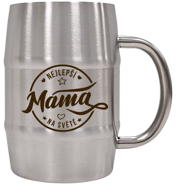 Nerezový chladicí půllitr Nejlepší máma na světě