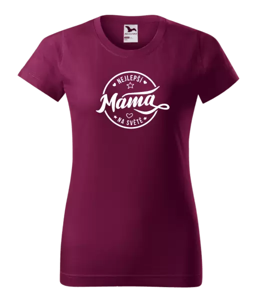Dámské tričko Nejlepší máma na světě