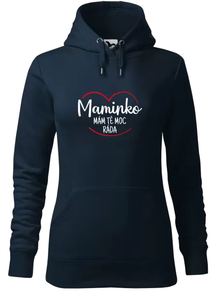Dámská mikina Maminko, mám tě moc ráda