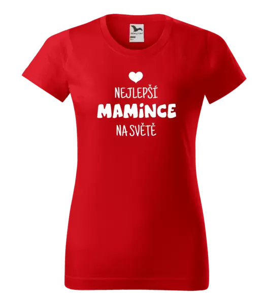Dámské tričko Nejlepší mamince na světě