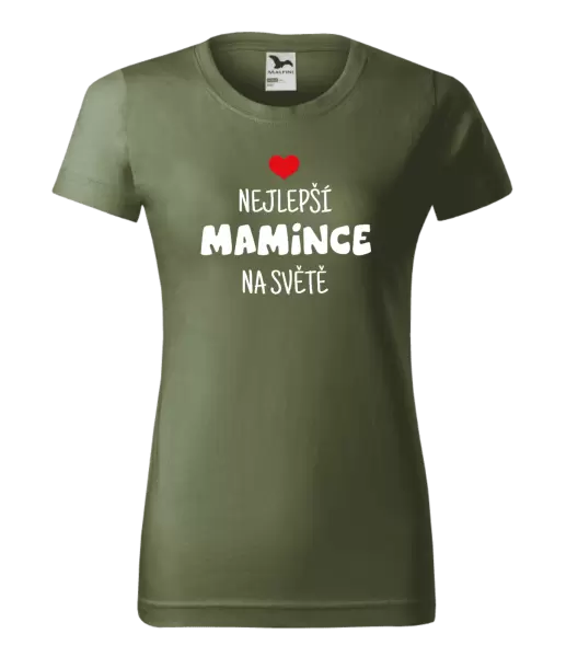 Dámské tričko Nejlepší mamince na světě