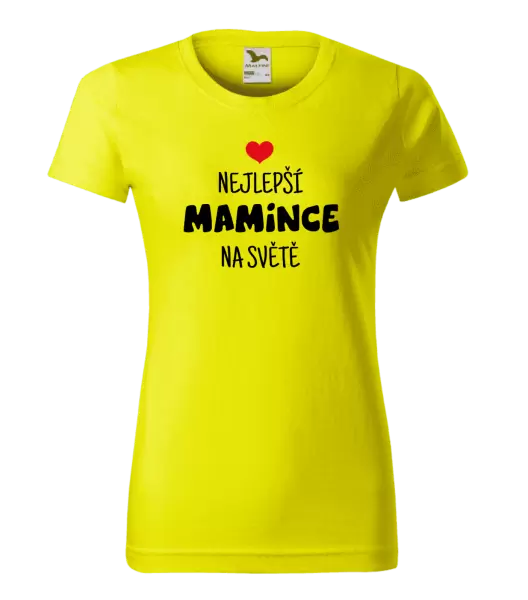 Dámské tričko Nejlepší mamince na světě