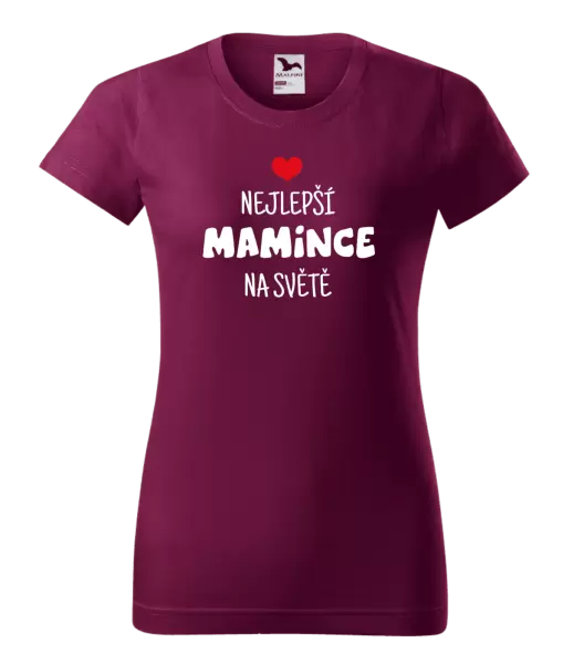 Dámské tričko Nejlepší mamince na světě