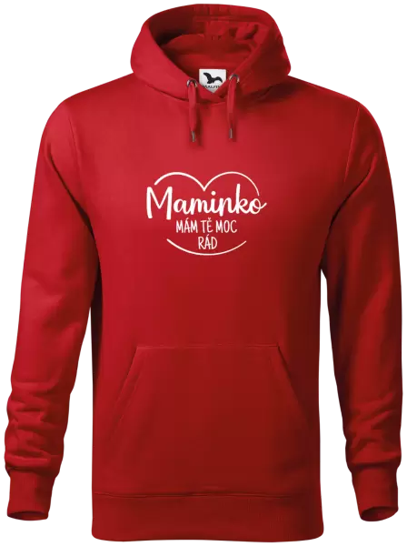 Pánská mikina Maminko, mám tě moc rád