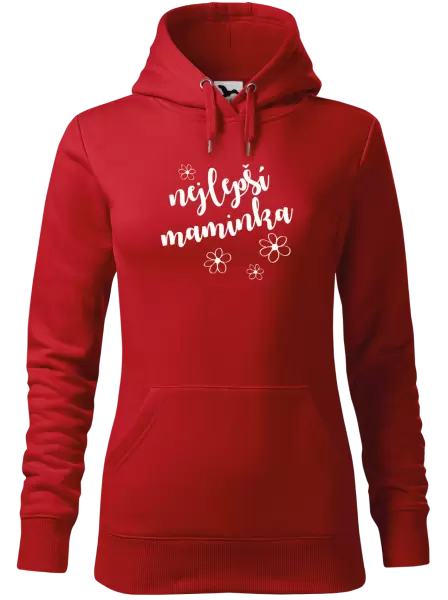 Dámská mikina Nejlepší maminka - kytičky