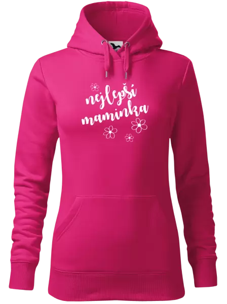 Dámská mikina Nejlepší maminka - kytičky
