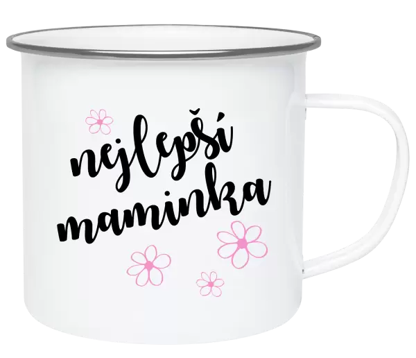 Plecháček Nejlepší maminka - kytičky