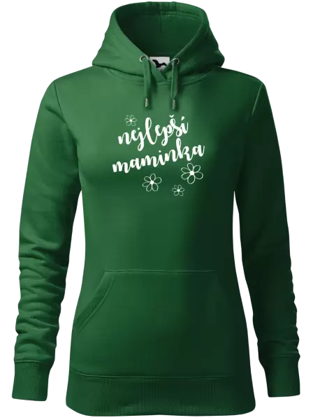Dámská mikina Nejlepší maminka - kytičky