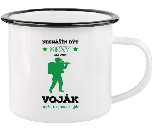 Plecháček Nesnáším být sexy, ale jsem voják