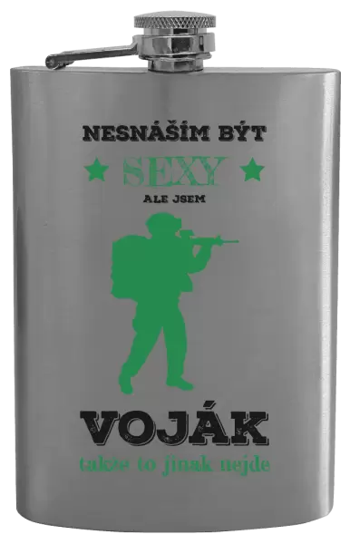 Placatka Nesnáším být sexy, ale jsem voják