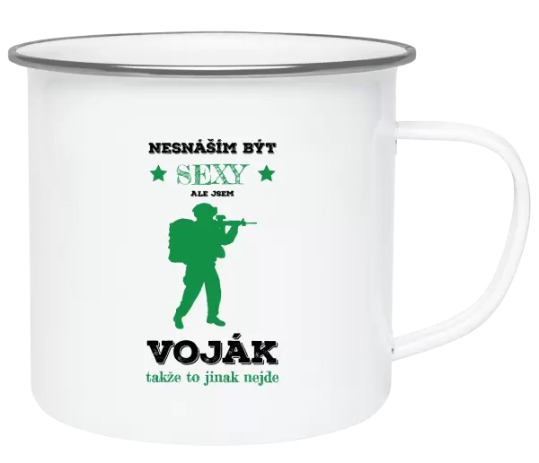 Plecháček Nesnáším být sexy, ale jsem voják