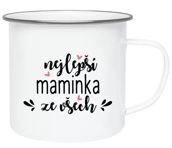 Plecháček nejlepší maminka ze všech - srdíčka