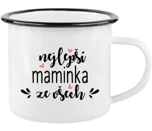 Plecháček nejlepší maminka ze všech - srdíčka