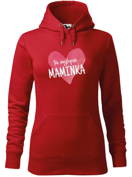 Dámská mikina Ta nejlepší maminka srdce