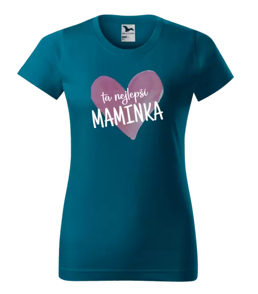 Dámské tričko Ta nejlepší maminka srdce