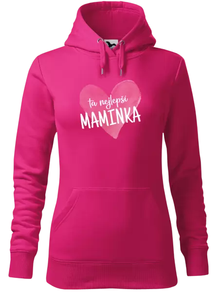Dámská mikina Ta nejlepší maminka srdce