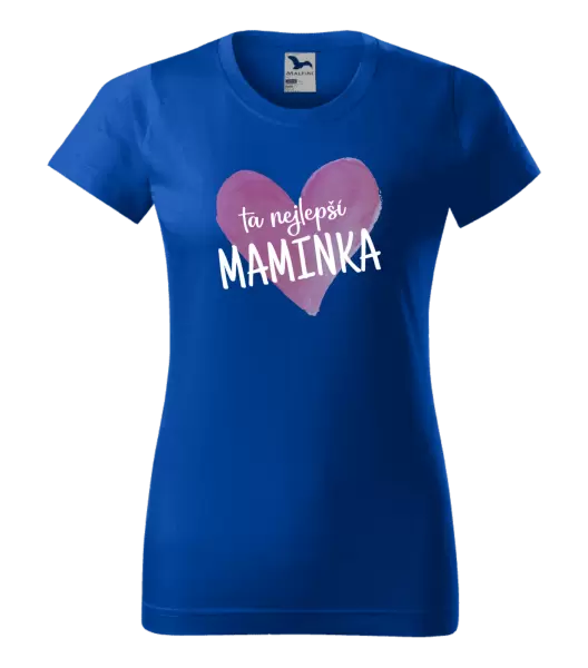 Dámské tričko Ta nejlepší maminka srdce
