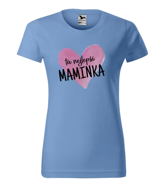 Dámské tričko Ta nejlepší maminka srdce