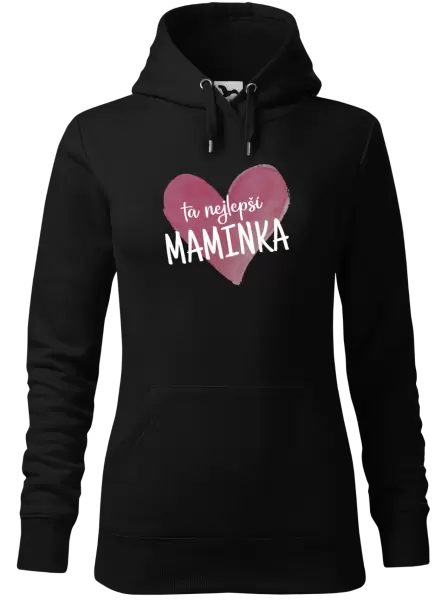 Dámská mikina Ta nejlepší maminka srdce