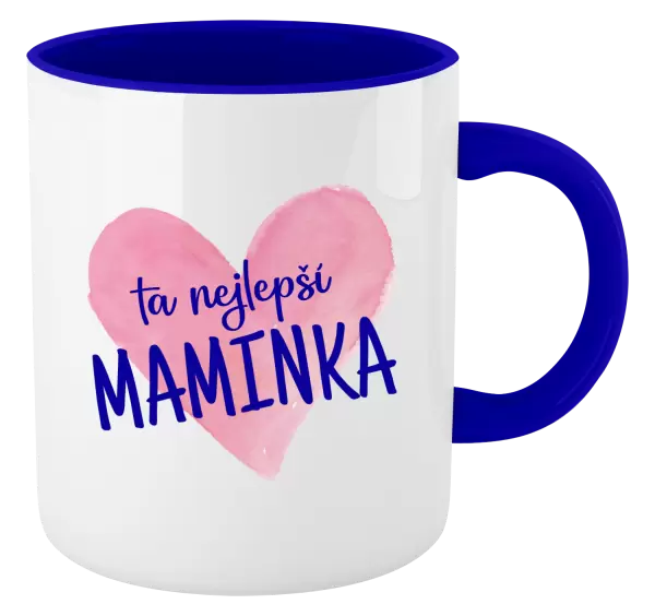 Hrnek Ta nejlepší maminka srdce