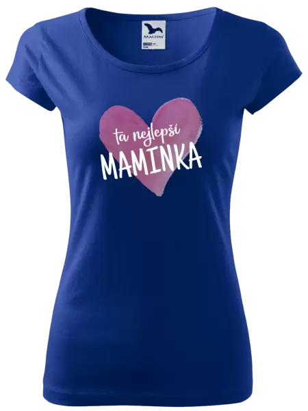 Dámské tričko Ta nejlepší maminka srdce