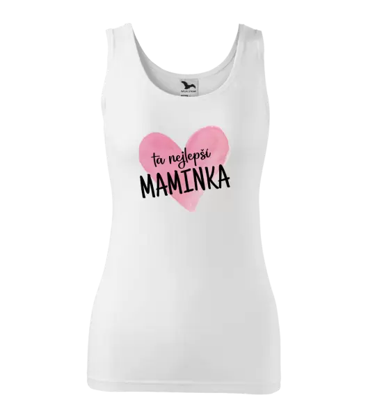 Dámské tílko Ta nejlepší maminka srdce
