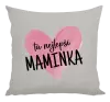Polštář Ta nejlepší maminka srdce