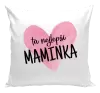 Polštář Ta nejlepší maminka srdce