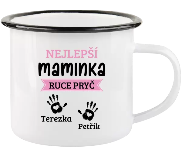 Plecháček Nejlepší maminka, ruce pryč - 2 děti