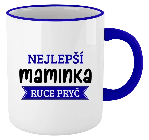 Hrnek Nejlepší maminka, ruce pryč