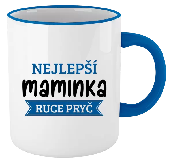 Hrnek Nejlepší maminka, ruce pryč