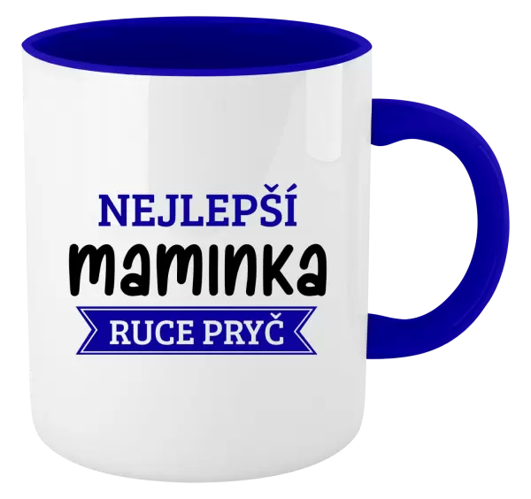 Hrnek Nejlepší maminka, ruce pryč