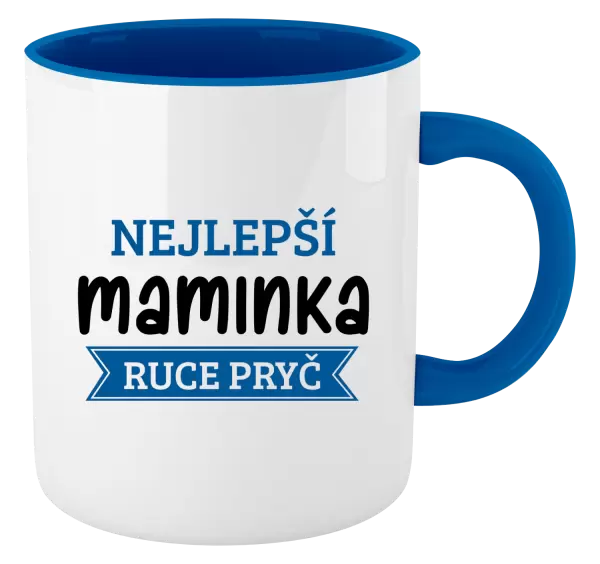 Hrnek Nejlepší maminka, ruce pryč