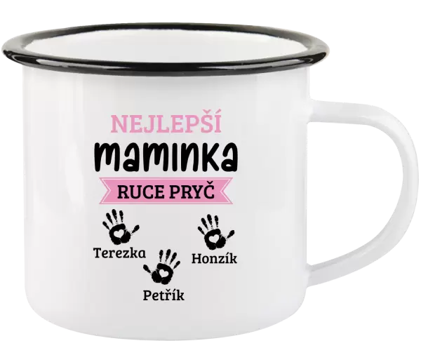 Plecháček Nejlepší maminka, ruce pryč - 3 děti