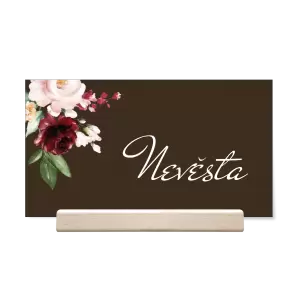 Papírová jmenovka VIVY