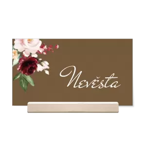 Papírová jmenovka VIVY