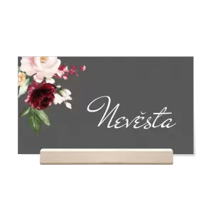 Papírová jmenovka VIVY