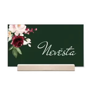 Papírová jmenovka VIVY