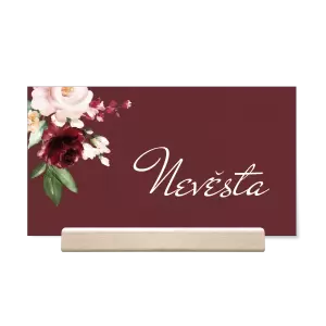 Papírová jmenovka VIVY