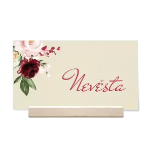 Papírová jmenovka VIVY