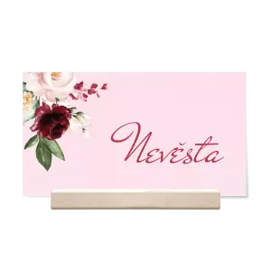 Papírová jmenovka VIVY